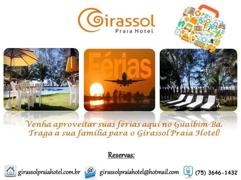 Girassol Praia Hotel Guaibim Exterior photo
